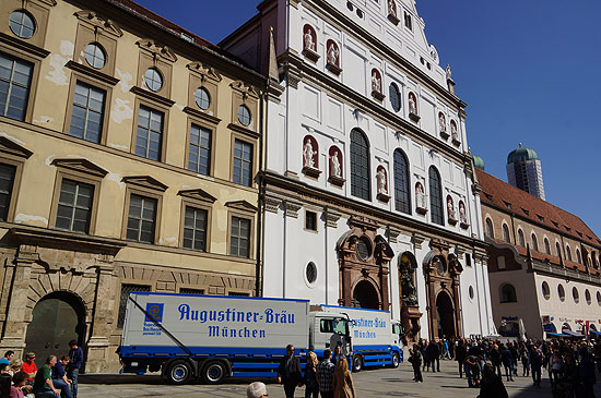 Trauergottesdienst in der Jesuitenkirche St. Michael am 29.03.2014 (©Foto. Martin Schmitz)